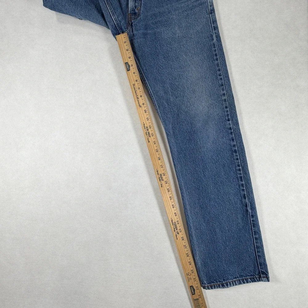 Vintage Levis 505 Regular Fit Jeans Mens 32x34 Medium Wash Straight Leg Denim